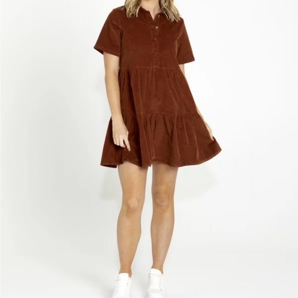 Dresses & Skirts - Given Kale 100% Cotton Button Up Dress